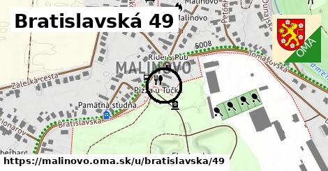 Bratislavská 49, Malinovo