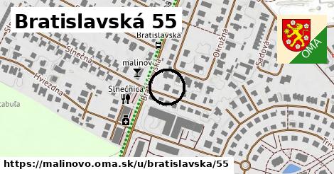 Bratislavská 55, Malinovo