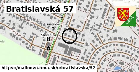 Bratislavská 57, Malinovo