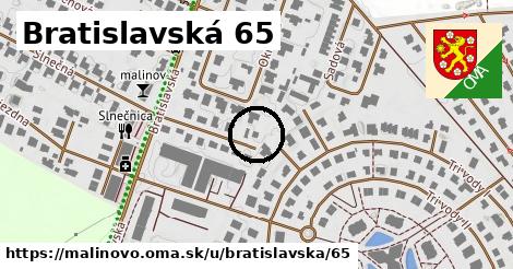 Bratislavská 65, Malinovo