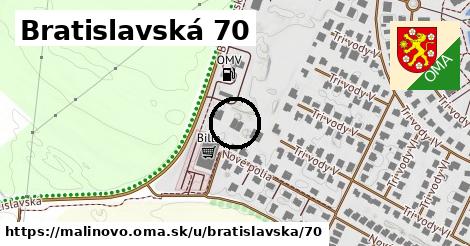 Bratislavská 70, Malinovo