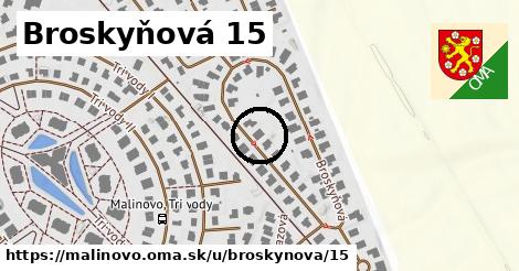 Broskyňová 15, Malinovo