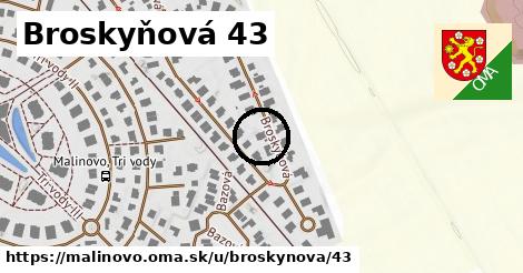 Broskyňová 43, Malinovo