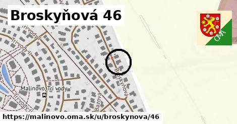 Broskyňová 46, Malinovo