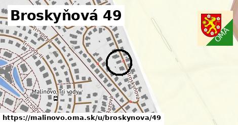 Broskyňová 49, Malinovo