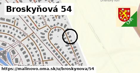 Broskyňová 54, Malinovo