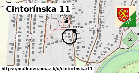 Cintorínska 11, Malinovo