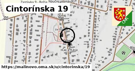 Cintorínska 19, Malinovo