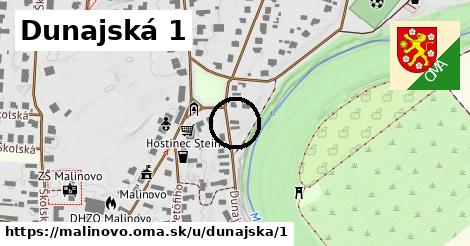 Dunajská 1, Malinovo