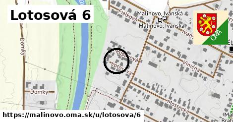 Lotosová 6, Malinovo