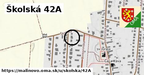 Školská 42A, Malinovo