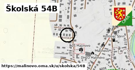 Školská 54B, Malinovo