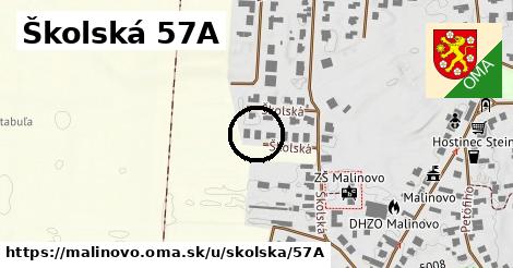 Školská 57A, Malinovo