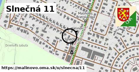 Slnečná 11, Malinovo