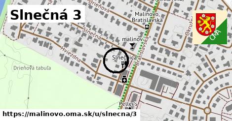 Slnečná 3, Malinovo