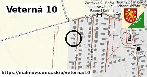 Veterná 10, Malinovo