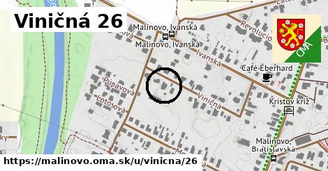 Viničná 26, Malinovo