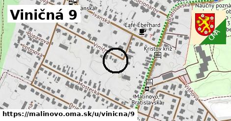 Viničná 9, Malinovo