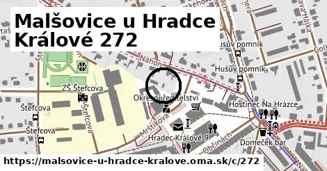 Malšovice u Hradce Králové <span class="supisne">272</span>