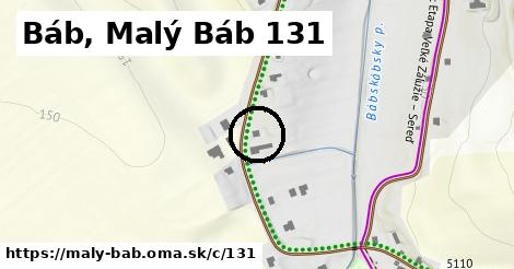 Báb, Malý Báb <span class="supisne">131</span>