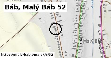 Báb, Malý Báb <span class="supisne">52</span>