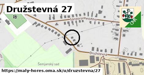 Družstevná 27, Malý Horeš