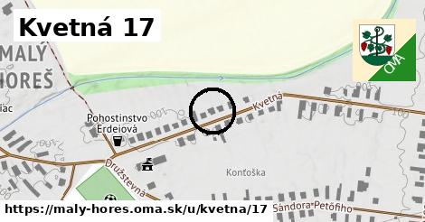 Kvetná 17, Malý Horeš