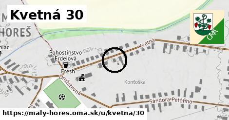 Kvetná 30, Malý Horeš