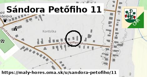 Sándora Petőfiho 11, Malý Horeš