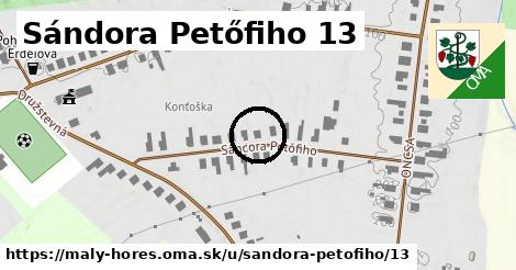 Sándora Petőfiho 13, Malý Horeš