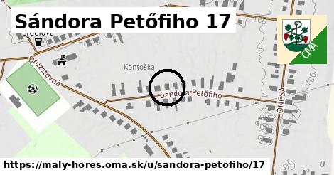 Sándora Petőfiho 17, Malý Horeš