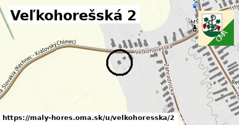 Veľkohorešská 2, Malý Horeš