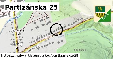 Partizánska 25, Malý Krtíš