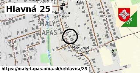 Hlavná 25, Malý Lapáš