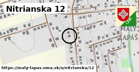 Nitrianska 12, Malý Lapáš