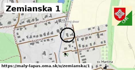 Zemianska 1, Malý Lapáš