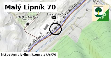 Malý Lipník <span class="supisne">70</span>