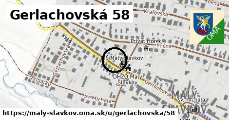 Gerlachovská 58, Malý Slavkov