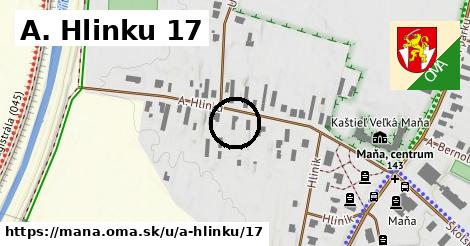 A. Hlinku 17, Maňa