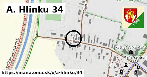 A. Hlinku 34, Maňa