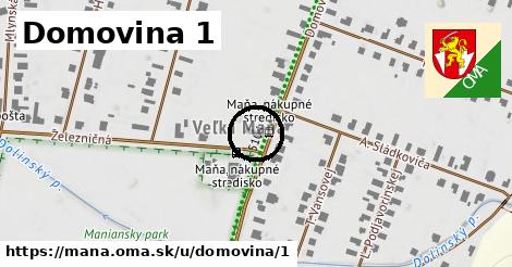 Domovina 1, Maňa