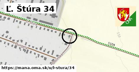 Ľ. Štúra 34, Maňa