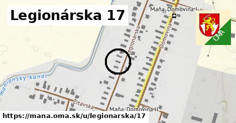 Legionárska 17, Maňa