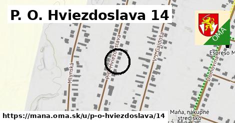 P. O. Hviezdoslava 14, Maňa