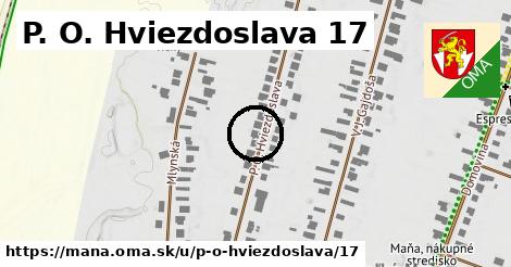 P. O. Hviezdoslava 17, Maňa