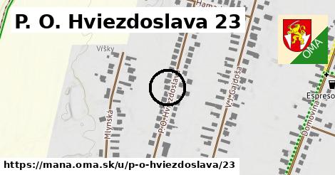 P. O. Hviezdoslava 23, Maňa