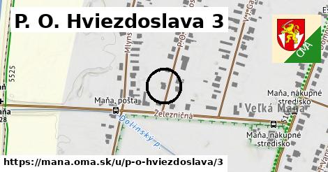 P. O. Hviezdoslava 3, Maňa