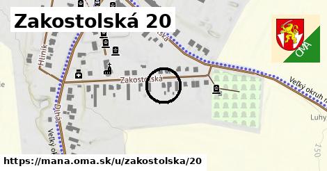 Zakostolská 20, Maňa