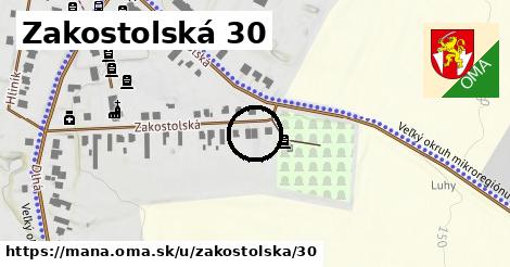 Zakostolská 30, Maňa