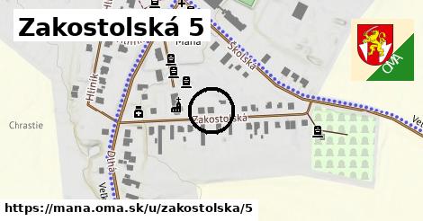 Zakostolská 5, Maňa